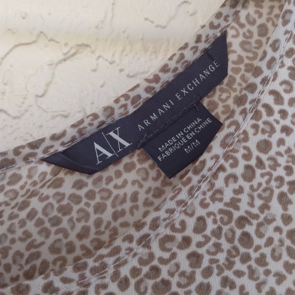 Armani Exchange Animal Printed Shirt. - Picture 3 of 3